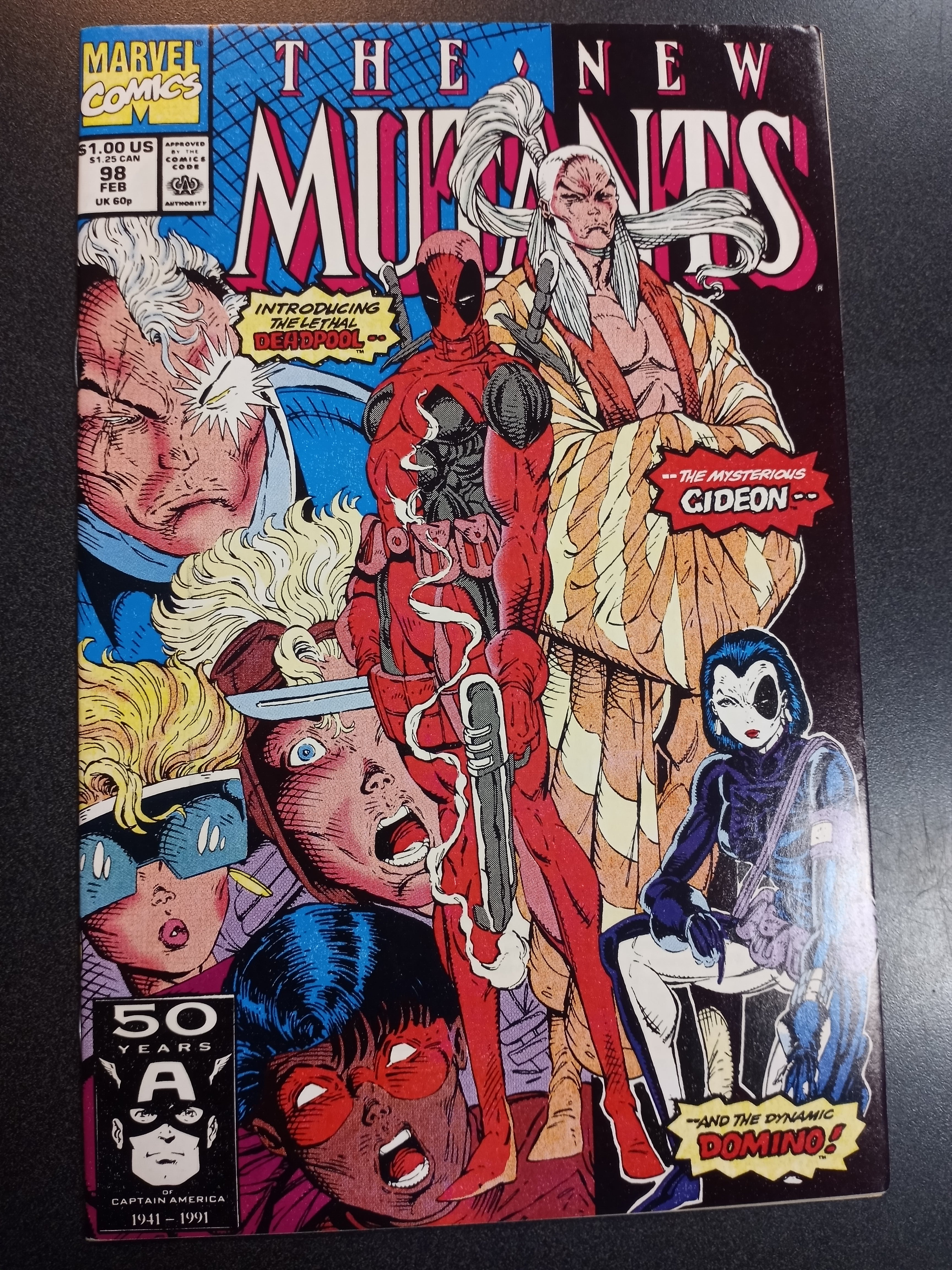 New Mutants #98 NM First appearance of Deadpool – Planet Comics