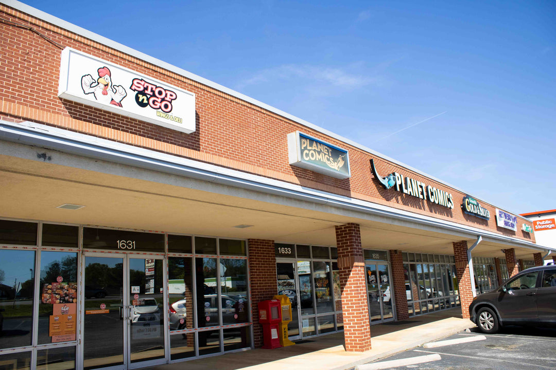 places to eat near planet comics greenville. Chicken shop for wings called stop n go.