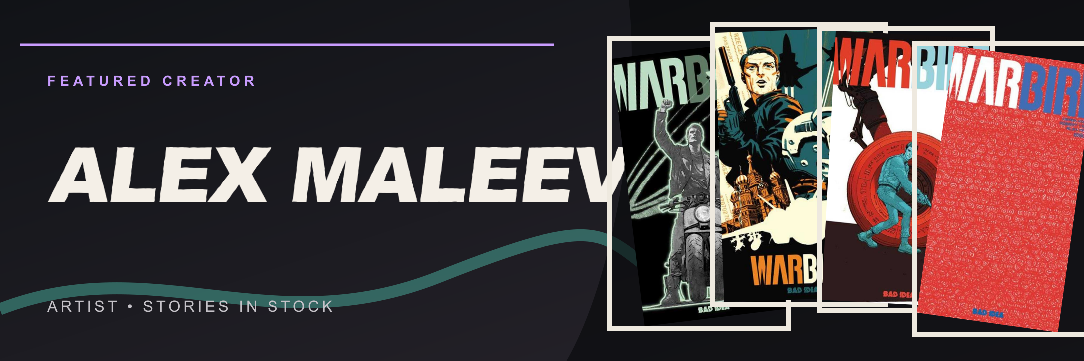 Featured creator Alex Maleev at Planet Comics