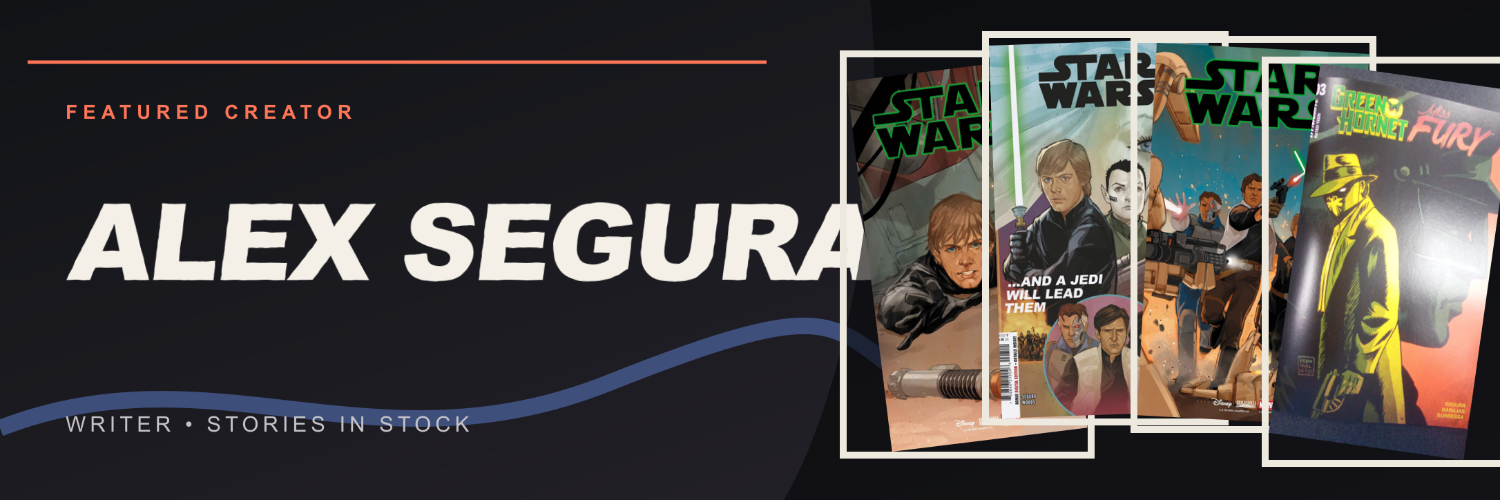 Featured creator Alex Segura at Planet Comics