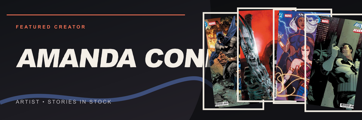 Featured creator Amanda Conner at Planet Comics