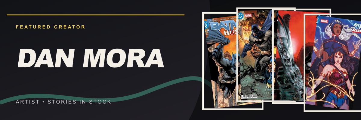 Featured creator Dan Mora at Planet Comics