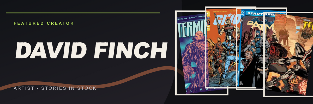 Featured creator David Finch at Planet Comics