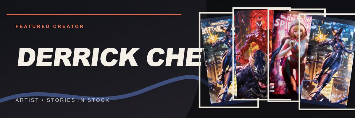 Featured creator Derrick Chew at Planet Comics