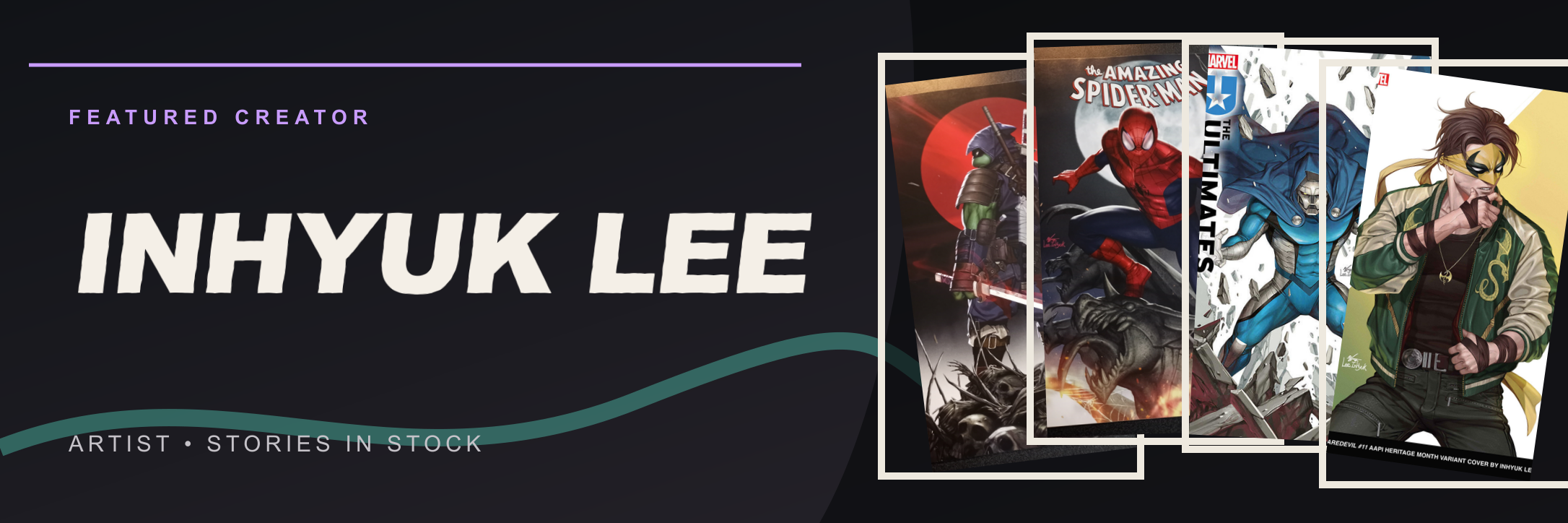 Featured creator InHyuk Lee at Planet Comics