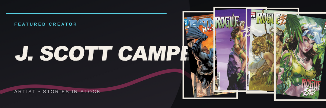 Featured creator J. Scott Campbell at Planet Comics