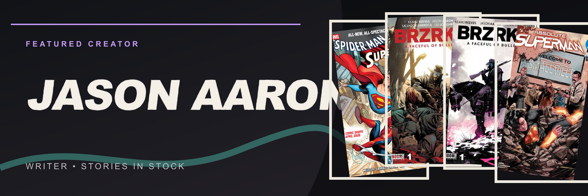 Featured creator Jason Aaron at Planet Comics