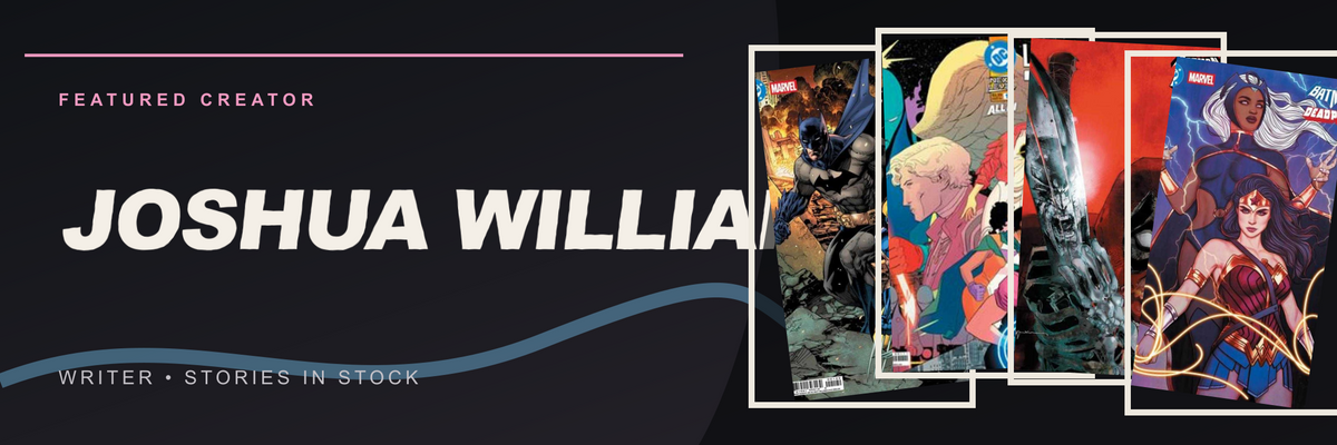 Featured creator Joshua Williamson at Planet Comics