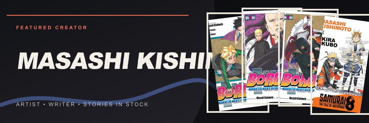 Featured creator Masashi Kishimoto at Planet Comics
