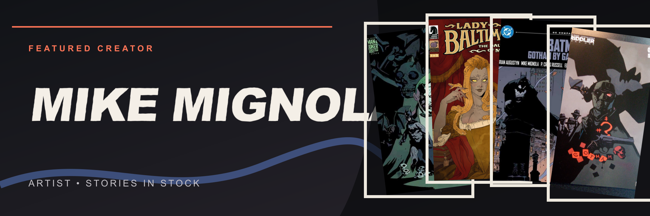 Featured creator Mike Mignola at Planet Comics