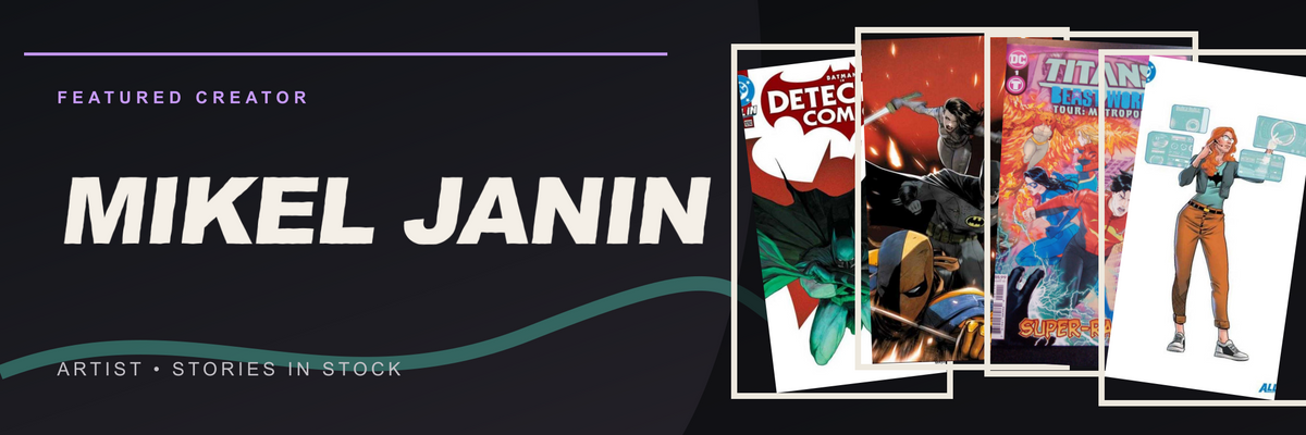 Featured creator Mikel Janin at Planet Comics