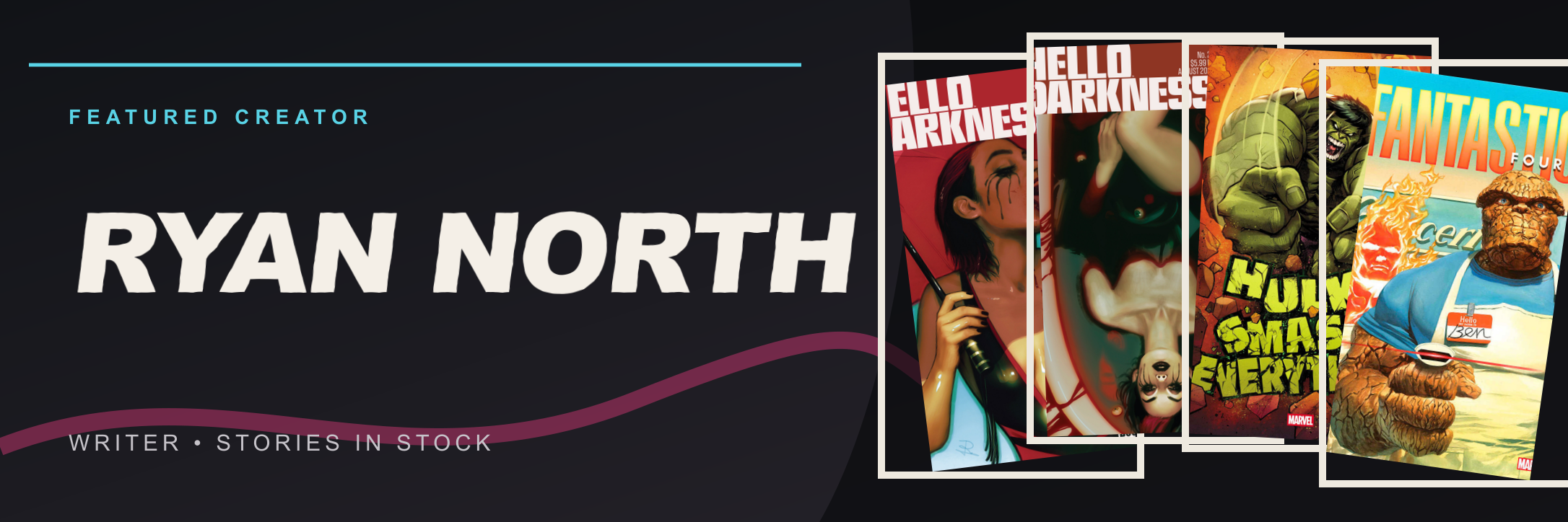 Featured creator Ryan North at Planet Comics