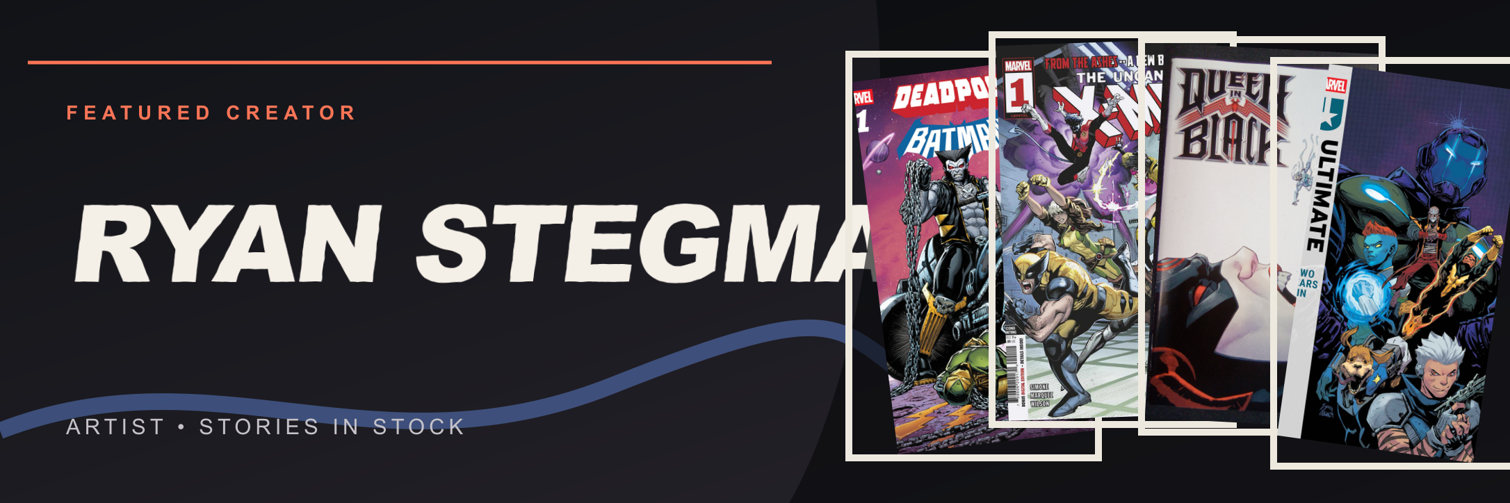 Featured creator Ryan Stegman at Planet Comics