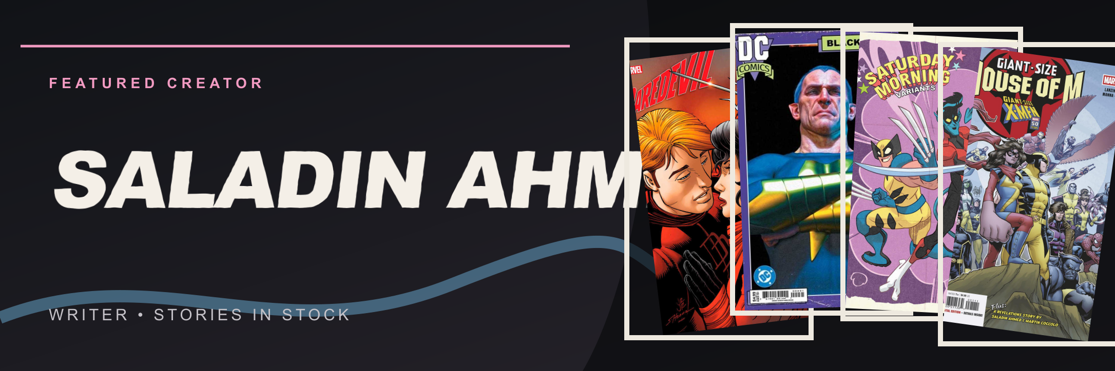 Featured creator Saladin Ahmed at Planet Comics