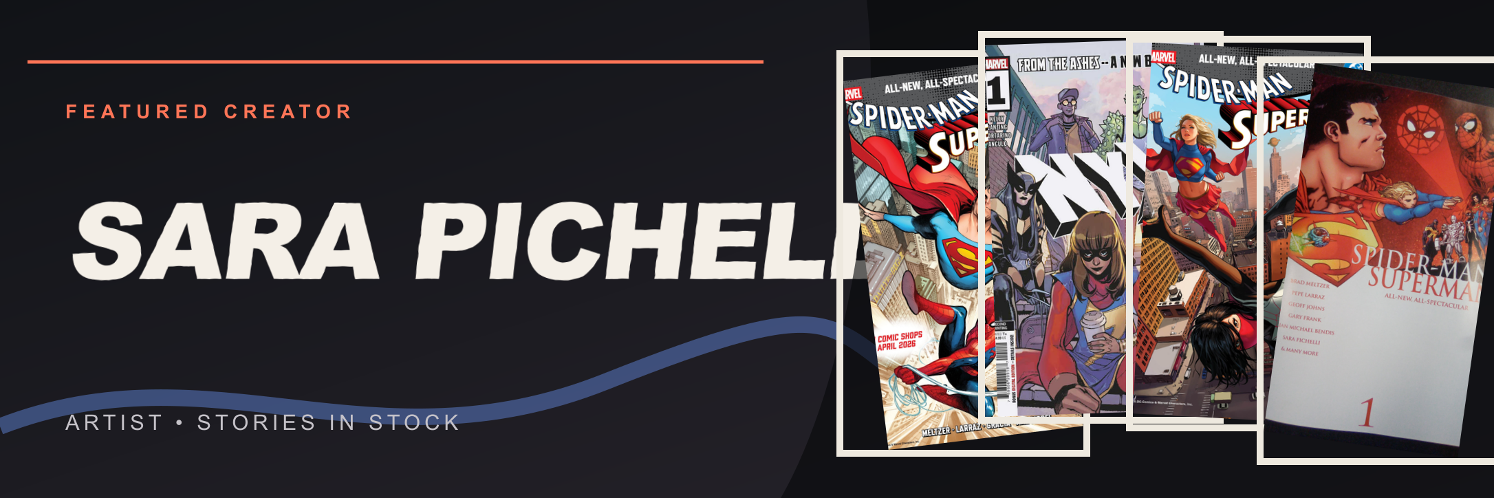 Featured creator Sara Pichelli at Planet Comics