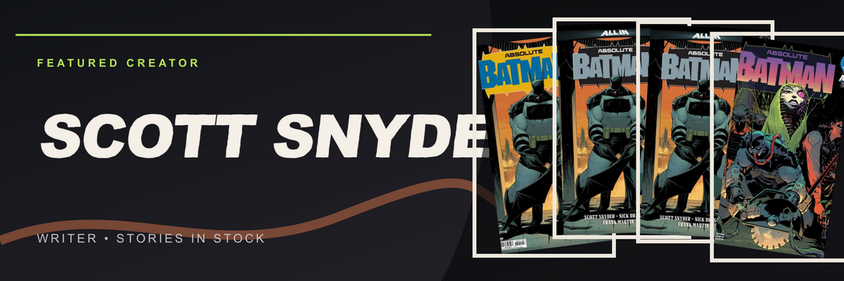 Featured creator Scott Snyder at Planet Comics