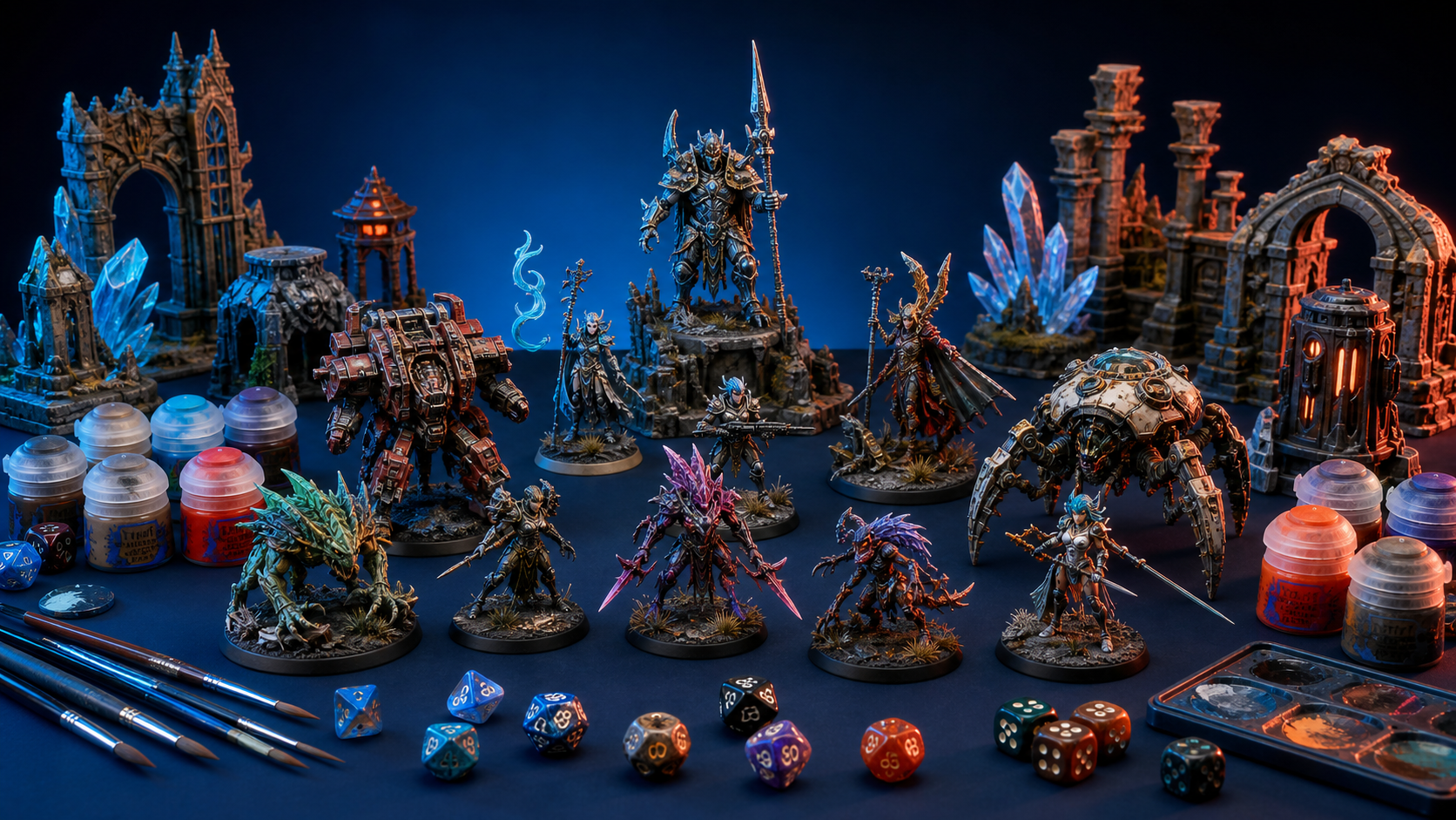 Warhammer 40,000 Space Marines at Planet Comics