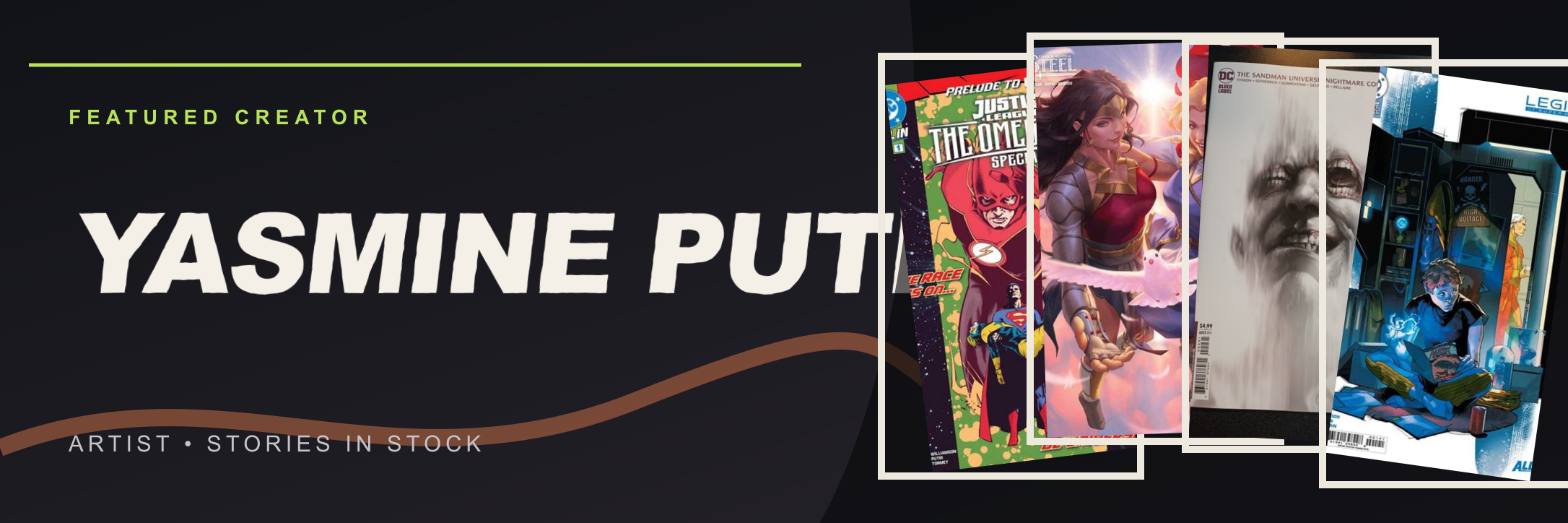 Featured creator Yasmine Putri at Planet Comics