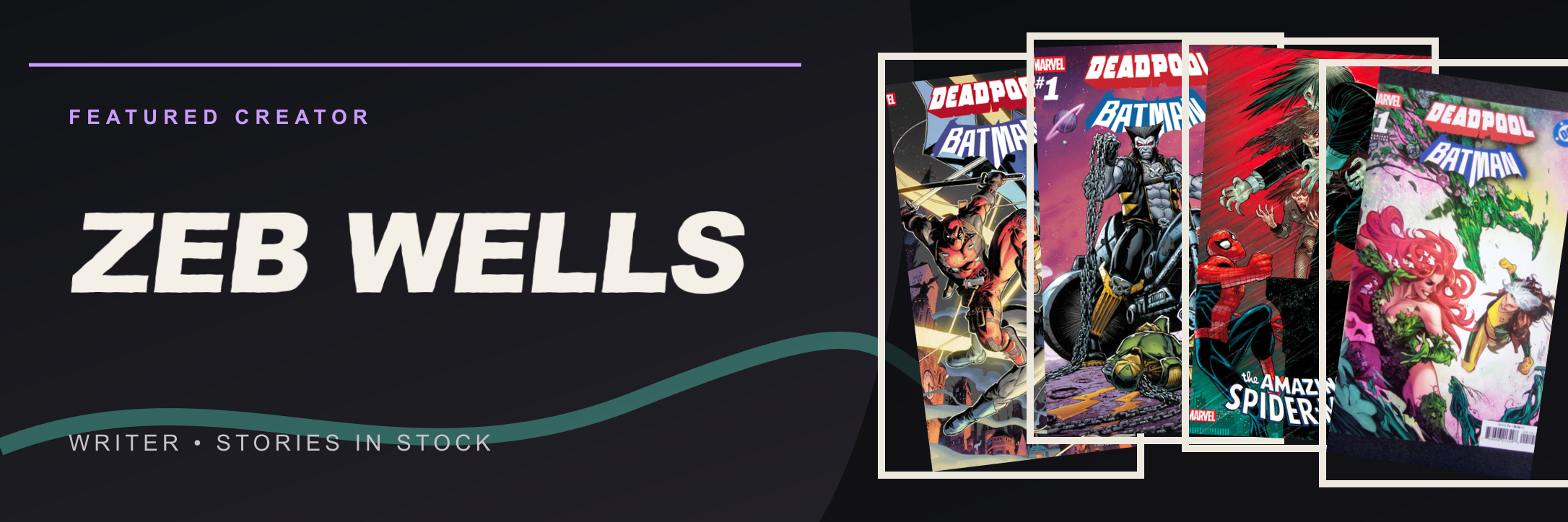 Featured creator Zeb Wells at Planet Comics
