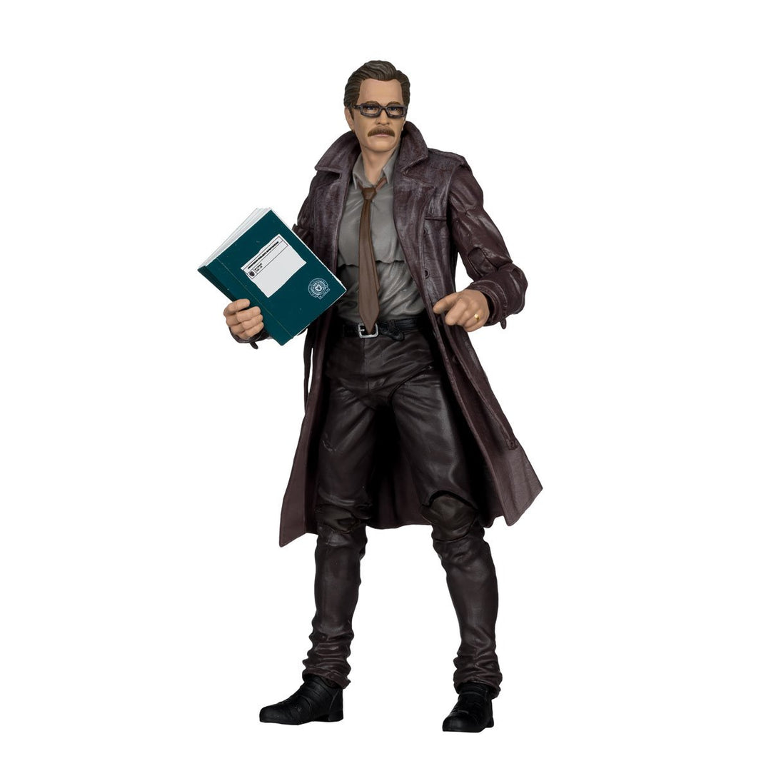 DC Multiverse Deluxe Theatrical Edition Wave 5 The Dark Knight Commissioner Gordon 7-Inch Scale Action Figure