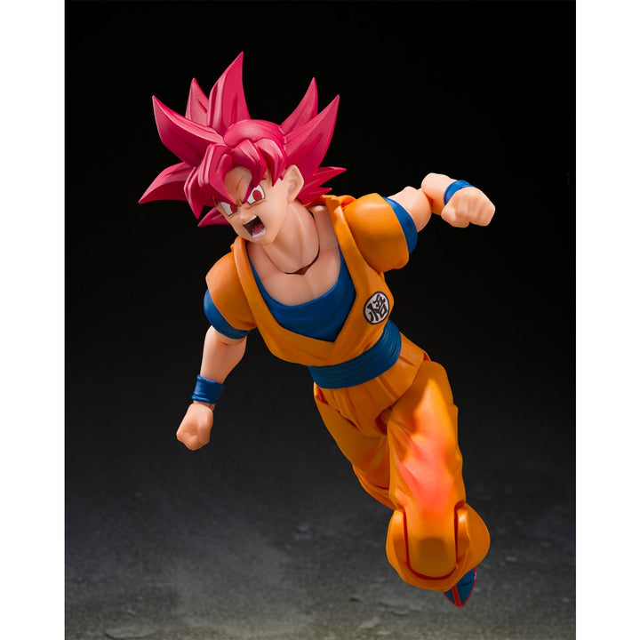 Dragon Ball Super Saiyan God Son Goku God Aura S.H.Figuarts Action Figure