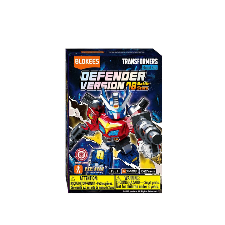 Transformers Defender Version 08 Battle Stars Mini Model Kit Blind Box