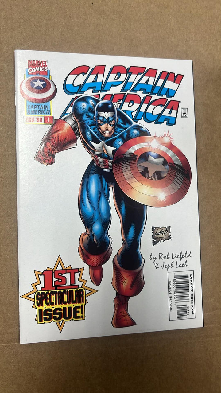 Captain America #1 - Marvel Comics - 1996