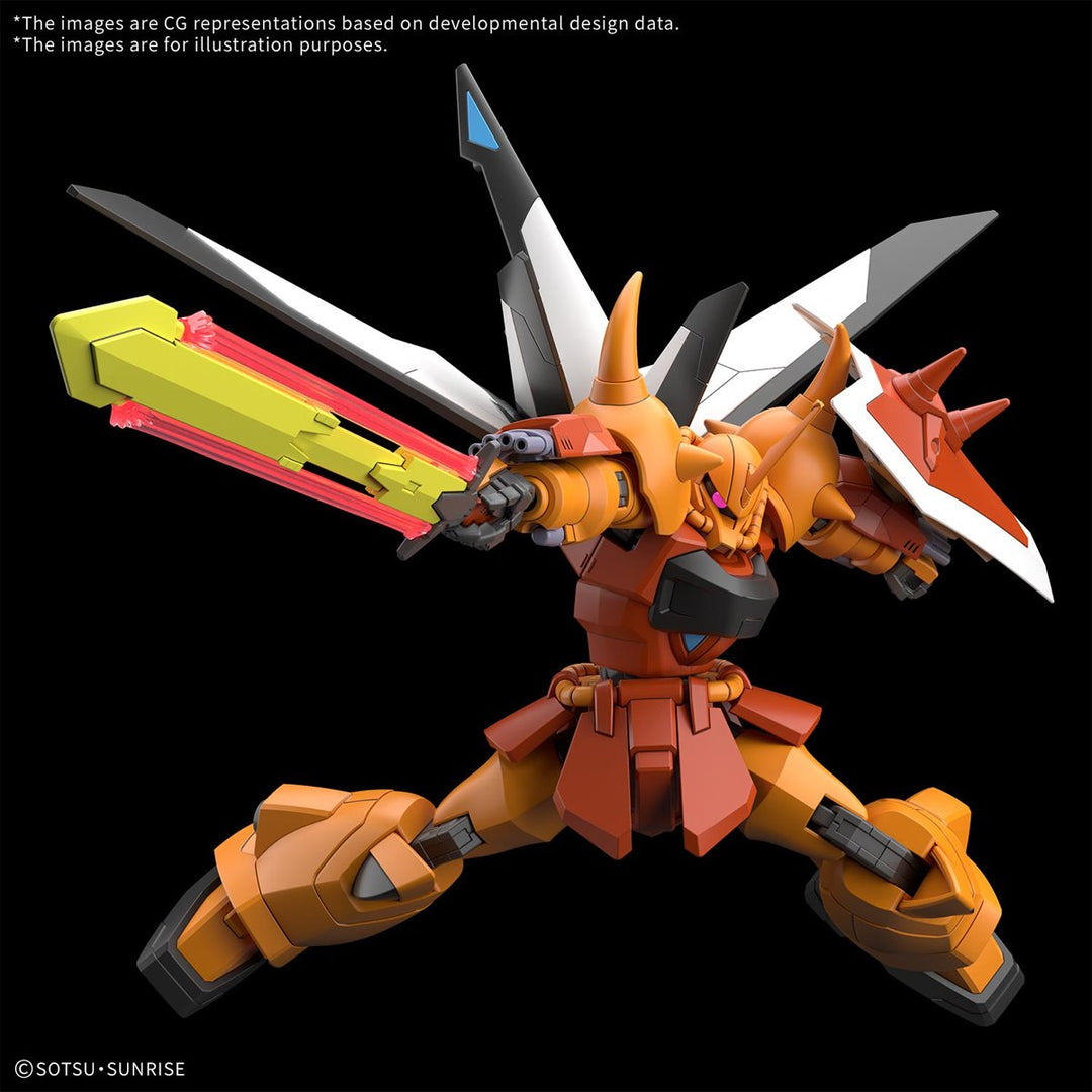 Mobile Suit Gundam Unicorn Gouf Ignited (Heine Westenfluss Custom) High Grade 1:144 Scale Model Kit