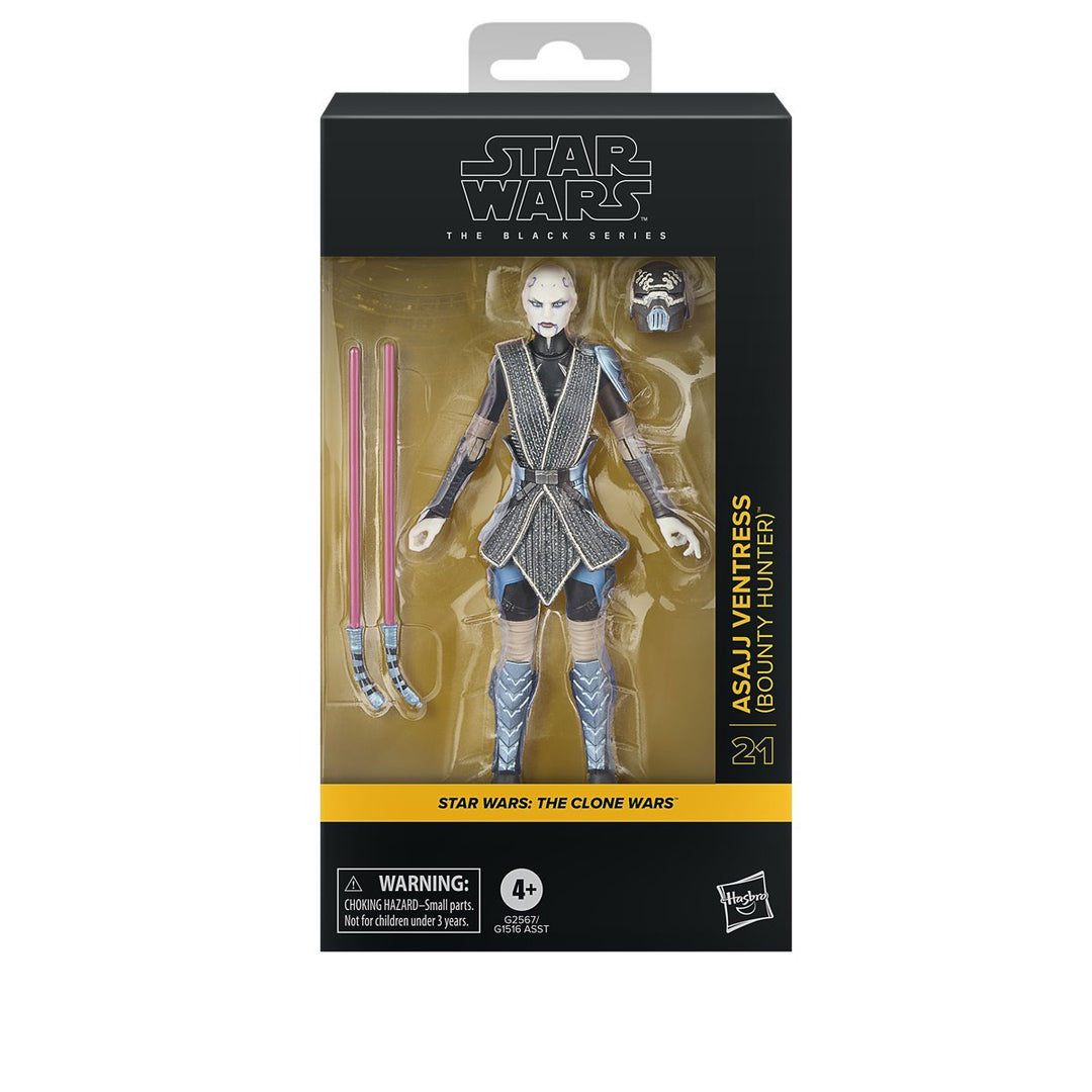 Star Wars The Black Series Asajj Ventress 6-Inch Action Figure