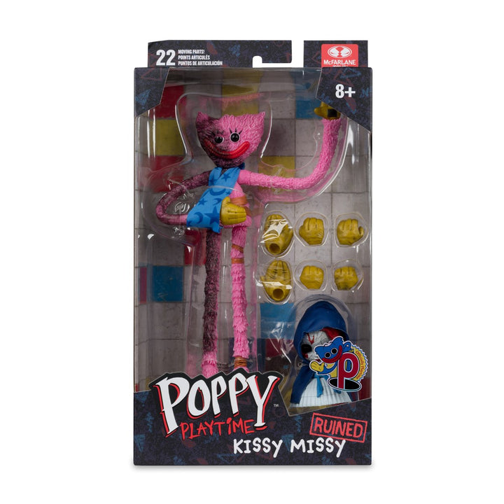 Poppy Playtime Wave 2 Kissy Missy Ruined 7-Inch Scale Action Figure