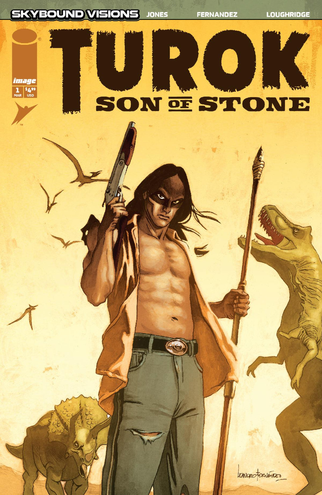 Turok: Son of Stone #1 - official Cover A