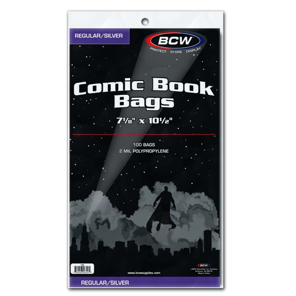 Comic Bags Regular/Silver
