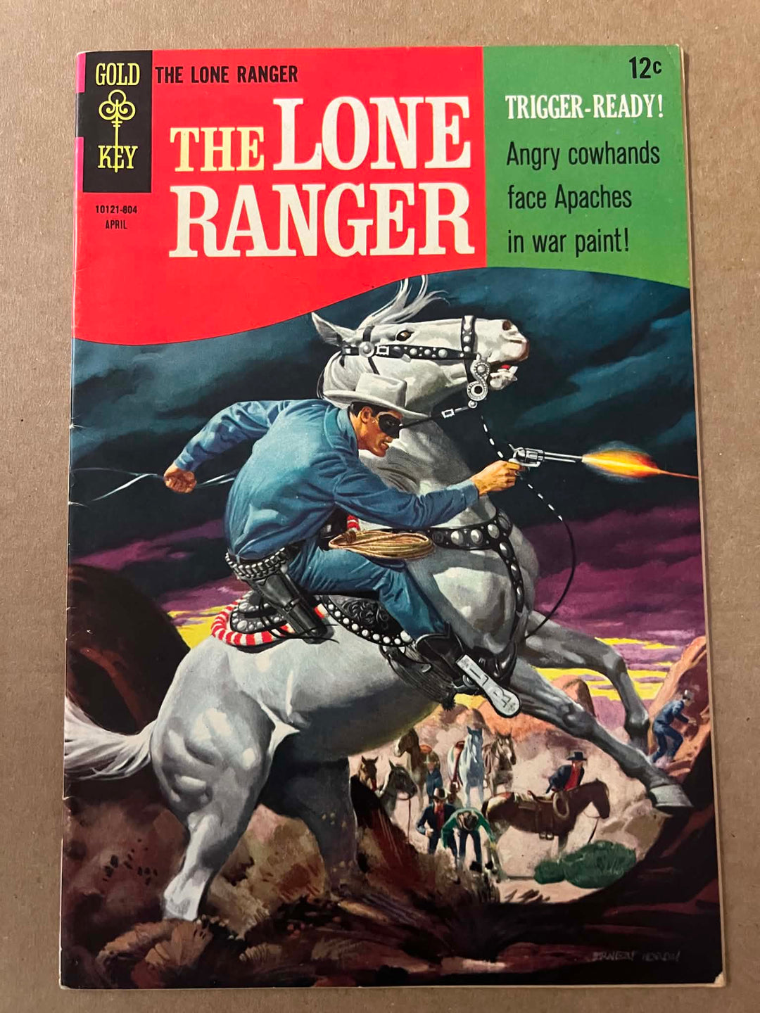 Gold Key The Lone Ranger April