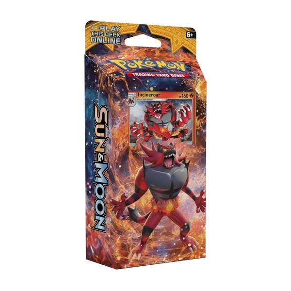 Sun & Moon Base Set Theme Deck - "Roaring Heat" [Incineroar] - SM Base Set (SM01)