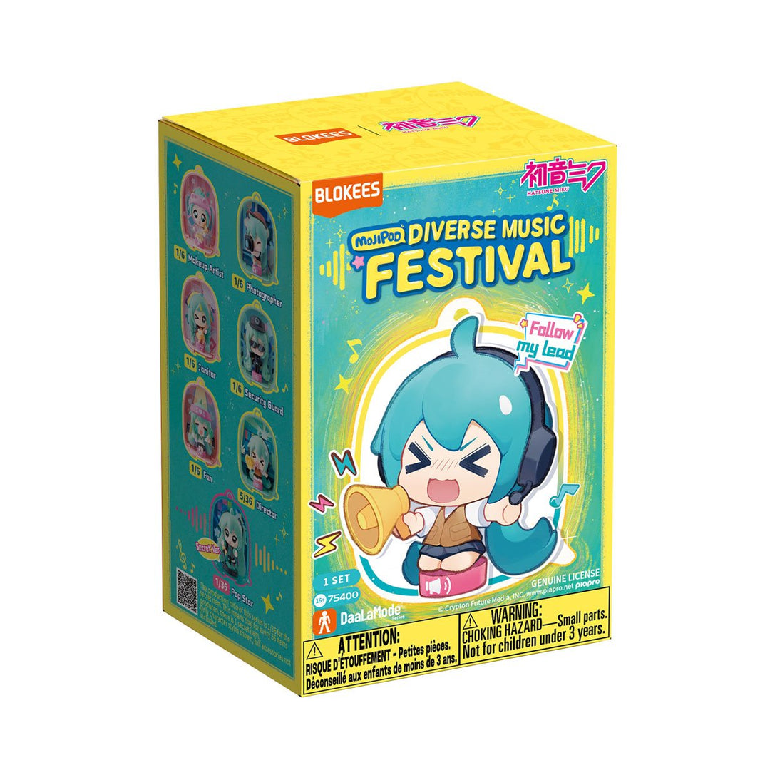 Vocaloid Hatsune Miku Diverse Music Festival Mojipod Model Kit Case of 6