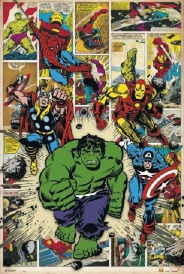 Marvel Here Come the Heroes