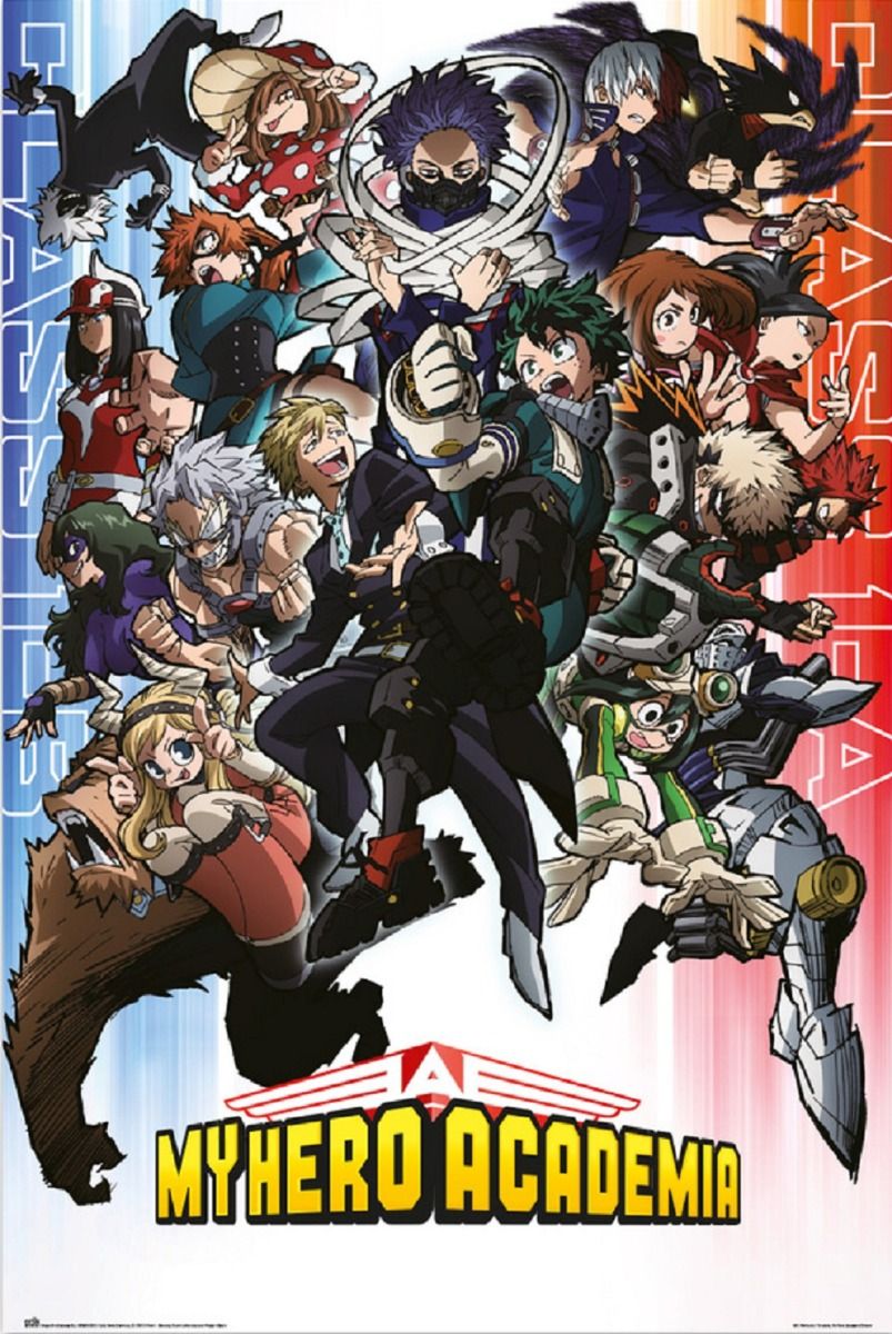 My Hero Academia - 1A and 1B