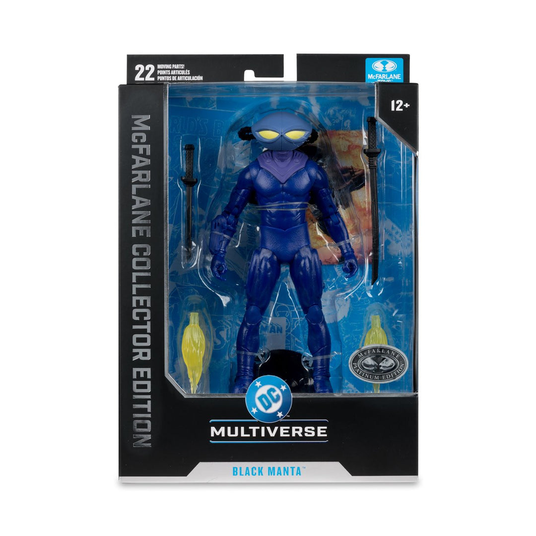 DC Multiverse McFarlane Collector Edition Wave 16 Black Manta DC Classic #68 7-Inch Scale Action Figure