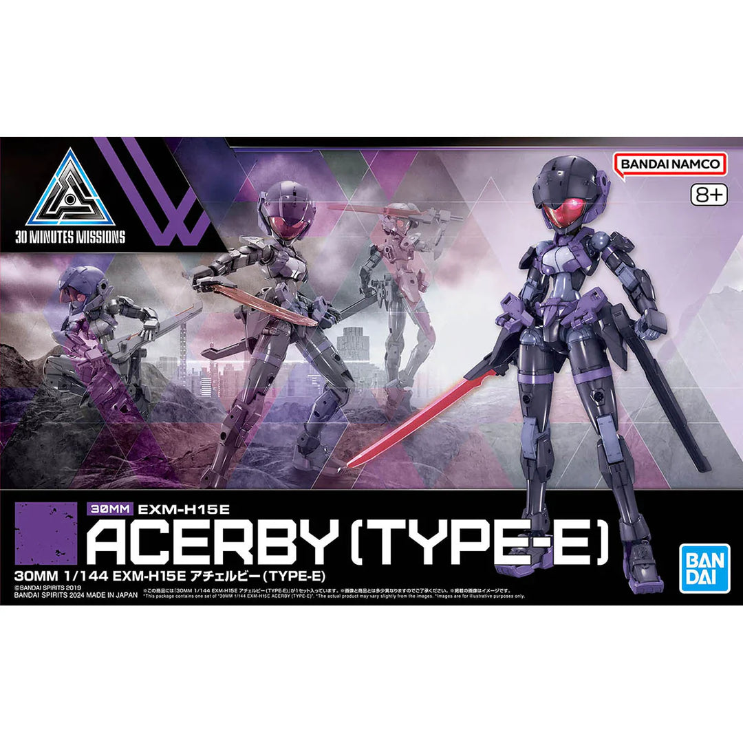 Bandai 30 Minutes Missions 1/144 Exm-H15E Acerby (Type-E) 30MM