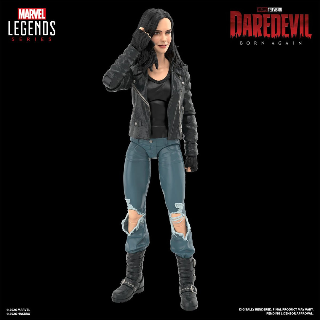Daredevil: Born Again Marvel Legends Series Daredevil & Jessica Jones 6-Inch Action Figures