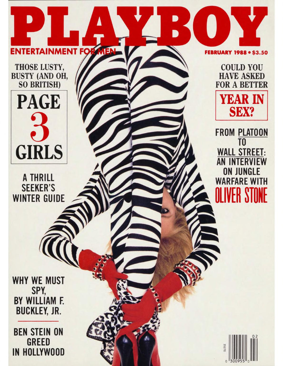 Playboy Magazine — February 1988