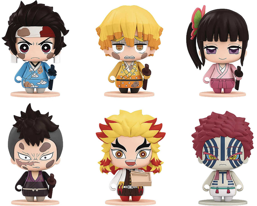 Demon Slayer Pocket Maquette 04 Mini Figure 6pc Ds
