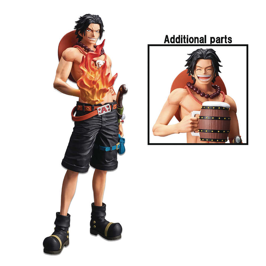 One Piece Grandista Nero Portgas D Ace Figure