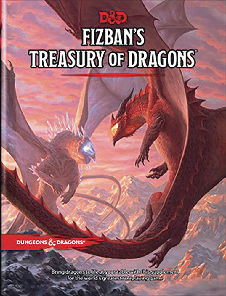 Dungeons & Dragons  Role Playing Game Fizban's Treasury Of Dragons Hardcover