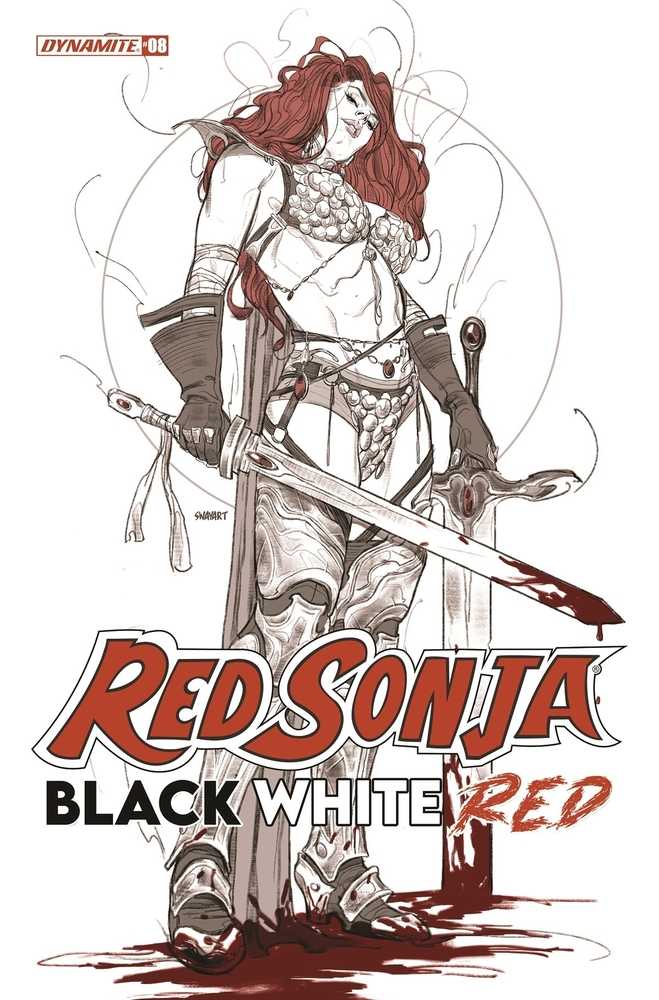 Red Sonja Black White Red #8 Cover B Sway