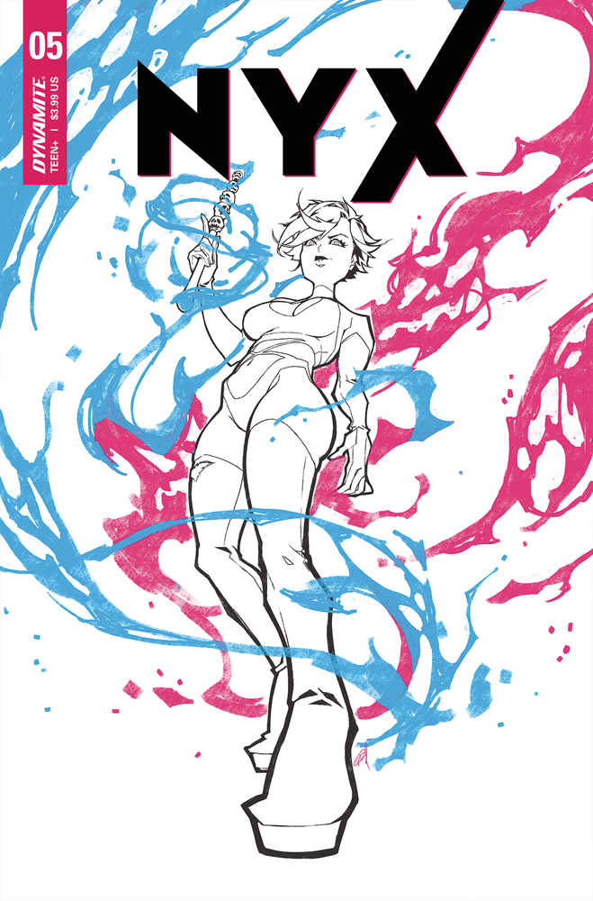 NYX #5 Cover H 30 Copy Variant Edition Besch Black & White
