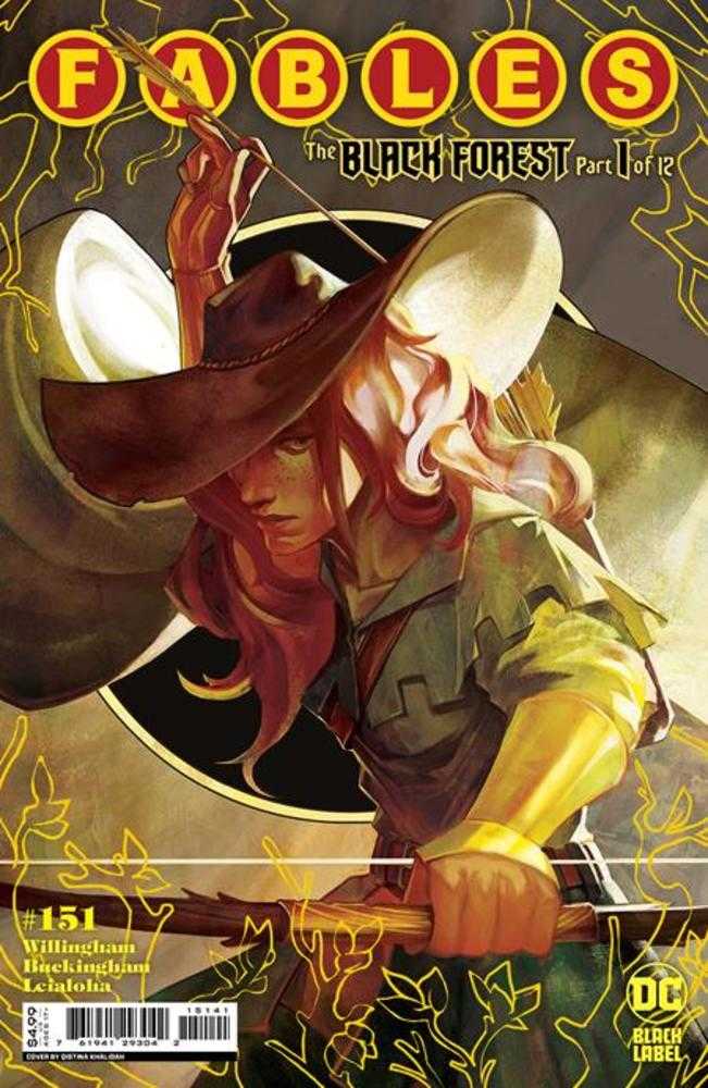 Fables #151 Cover D 1 in 50 Qistina Khalidah Gold Foil Card Stock Variant (Mature)