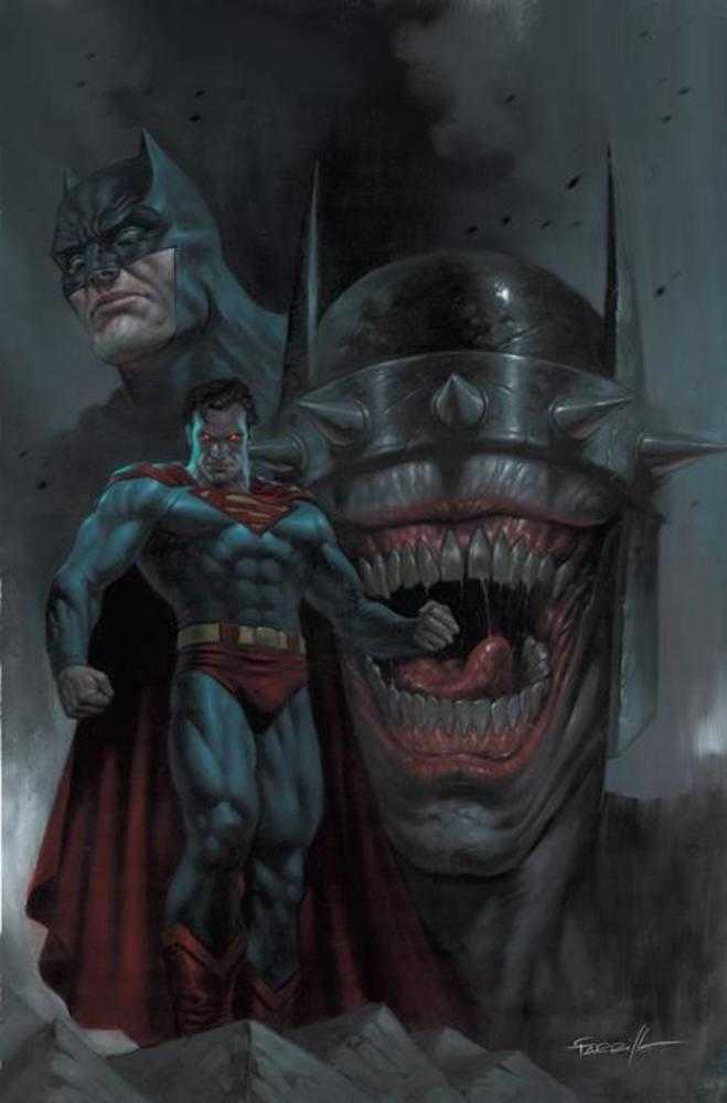 Batman Superman Worlds Finest #3 Cover B Lucio Parrillo Card Stock Variant