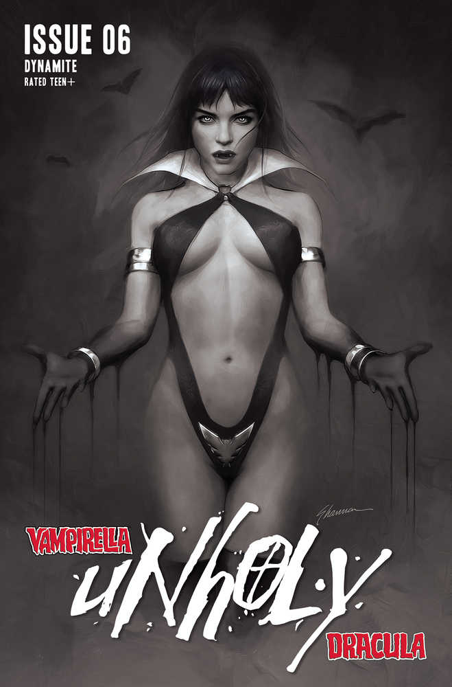 Vampirella Dracula Unholy #6 Cover I 25 Copy Variant Edition Maer Black & White