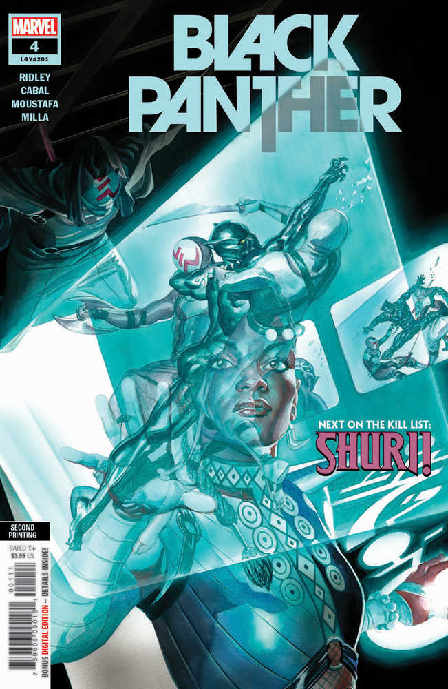 Black Panther #4 2ND Printing Alex Ross Variant